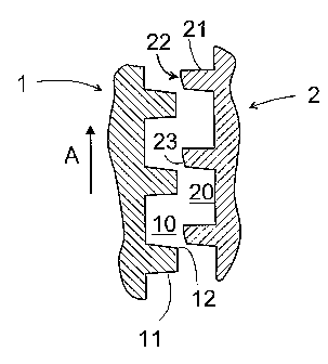 A single figure which represents the drawing illustrating the invention.